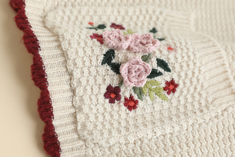 Chicfifth Sweater Women Winter Long Sleeve High Quality Autumn Vintage Top Knitted Cardigan