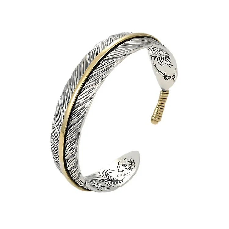 Vintage Feather Bracelet Verceri