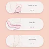 4Pcs Soft Cushion Heel Protector 2In1 T-Shape Heels Grips Pad Stop Slip & Blister Breathable Shoe Inserts & Insoles for Big & Loose Shoes Improved Shoe Fit