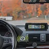 Solar/USB Powered Tire Pressure Monitor System with 4 Sensors for Trailers Cars