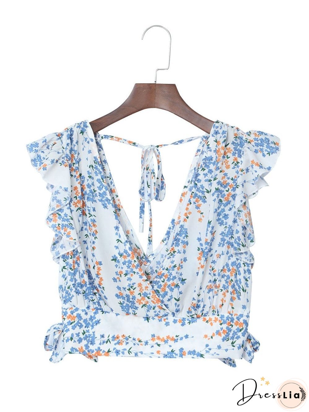 Floral White Bohemian Chic Two Piece Maxi Dress Set