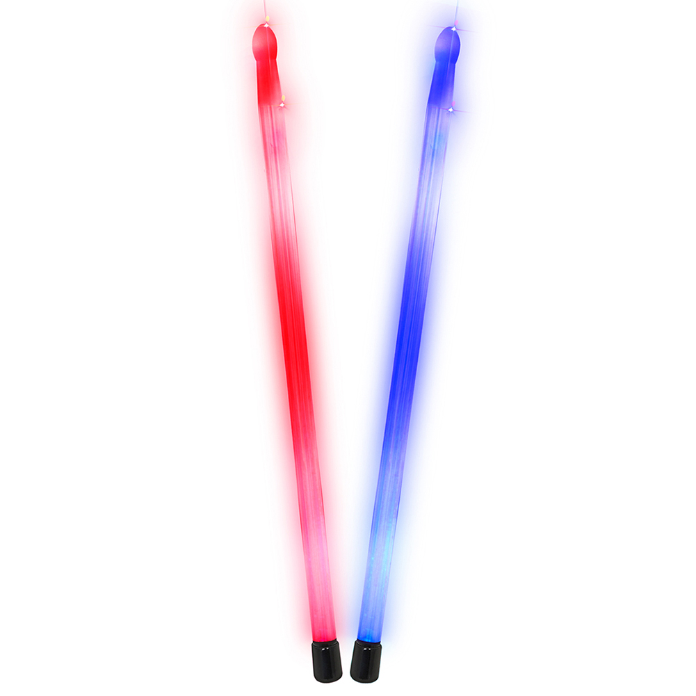 

2pcs Acrylic Drum Sticks Luminous LED Jazz Drumsticks for Stage Practice, 501 Original