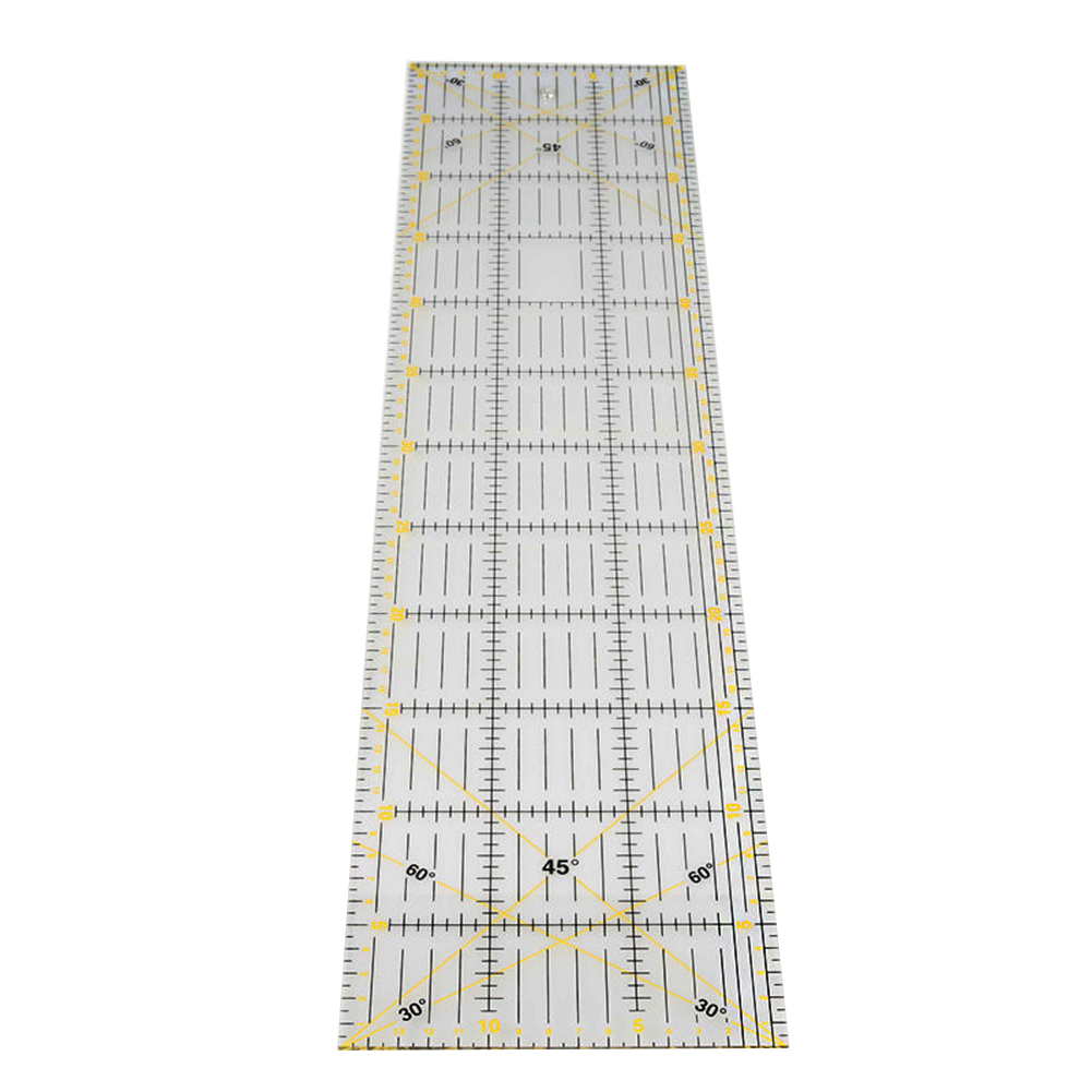 

Patchwork Ruler Thick Large Rectangular Sewing Ruler for Cutting Measuring, 501 Original
