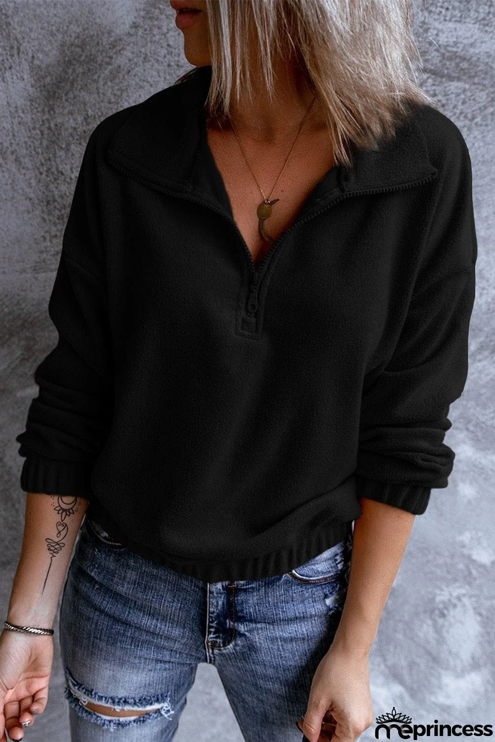 Black Fleece Sweatshirt