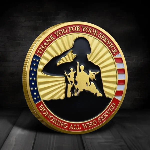 Thank You for Your Service Coin