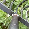High Carbon Steel Nail Rake Weeding Rake Loose Soil Rake Farm Tools(12 Teeth)