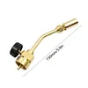 Full Copper Propane Torch Head Pencil Flame MAPP Flame Gun for Soldering/Brazing