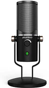 USB Microphone Computer Cardioid Condenser Mic, JOUNIVO PC Laptop Recording Microphone with Mute Button & LED Indicator for Studio Recording Vocals, YouTube, Streaming Broadcast, Podcasting, Skype