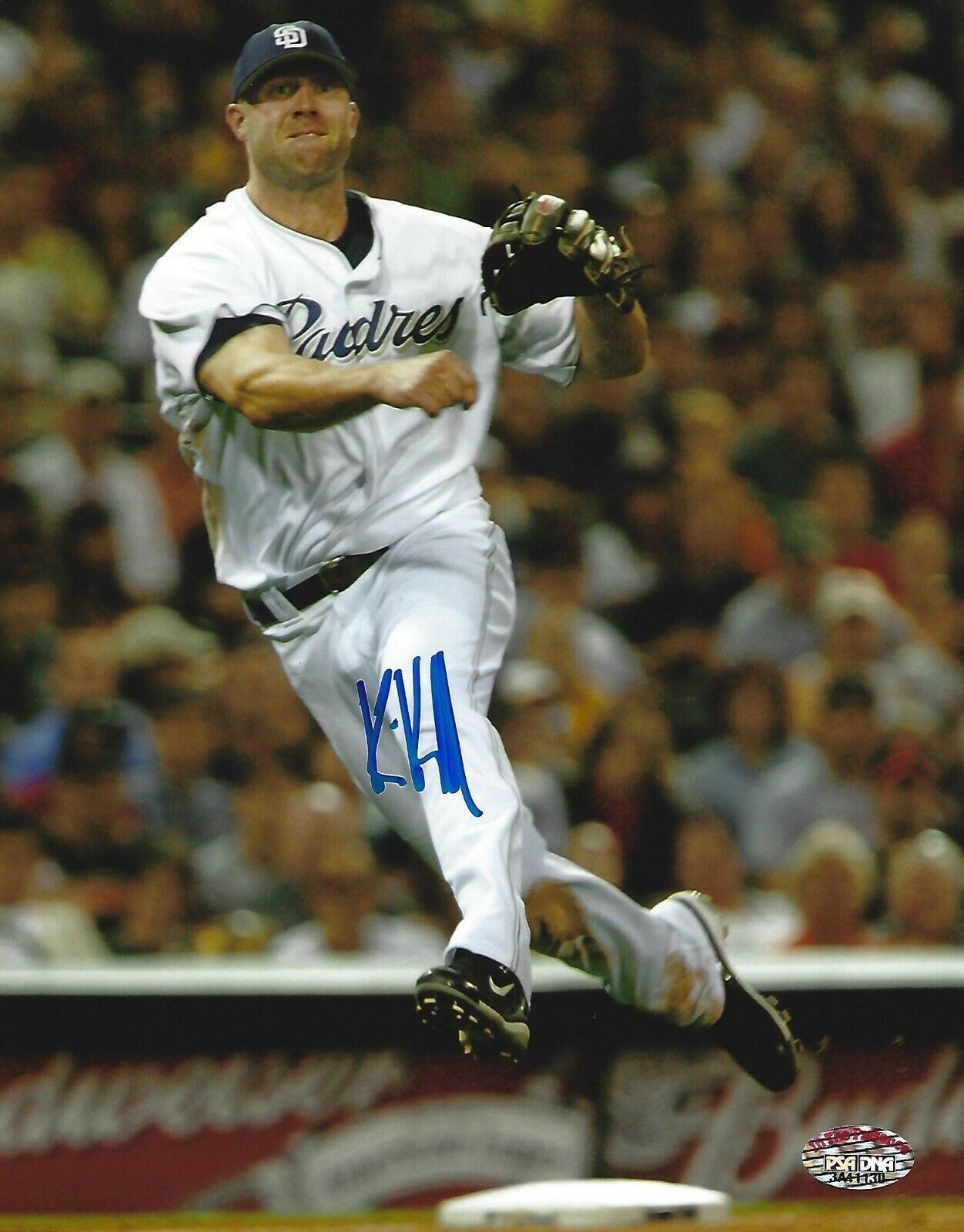 Kevin Kouzmanoff Signed 8x10 Photo Poster painting PSA/DNA Padres Baseball Picture Autograph 1