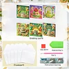 (US Only)6PCS DIY Diamond Art Greeting Cards Birthday Theme Congratulations Cards & Gifts