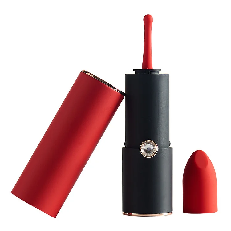 Pearlsvibe Kissing Lipstick Mini Vibrator Stimulation Massage Stick