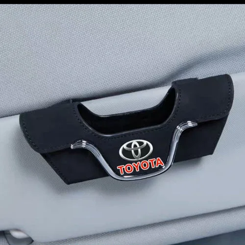 Fashion Suede Car Glasses Holder