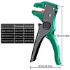 Duckbill Type Decrustation Plier Adjustable Wire Stripper Cutter for Flat Wire