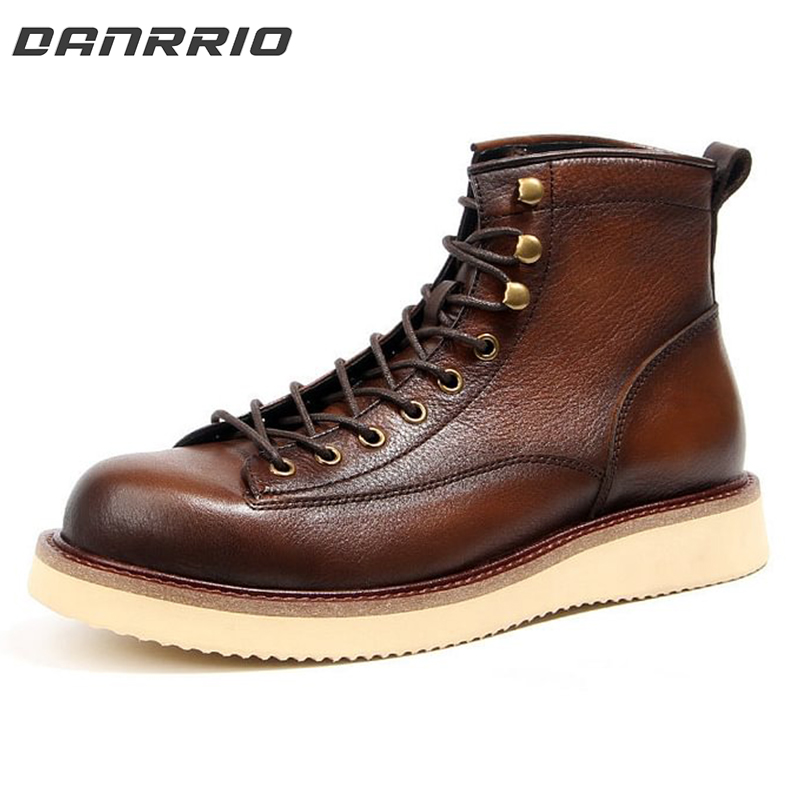 DANRRIO Vintage High-top Hiking Boots DANRRIO.COM DANRRIO