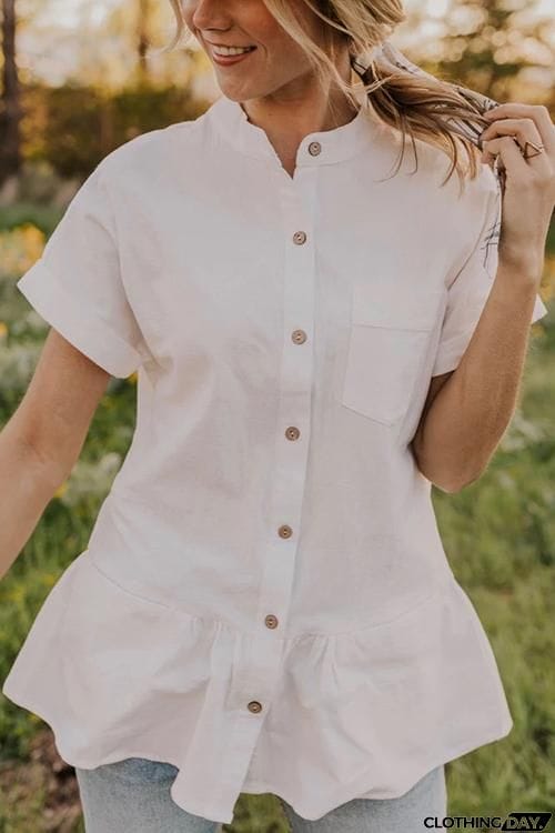 Button Short Sleeve Shirt