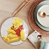8pcs Cartoon DIY Diamond Malerei Holz Untersetzer Kits mit Halter (Bär)