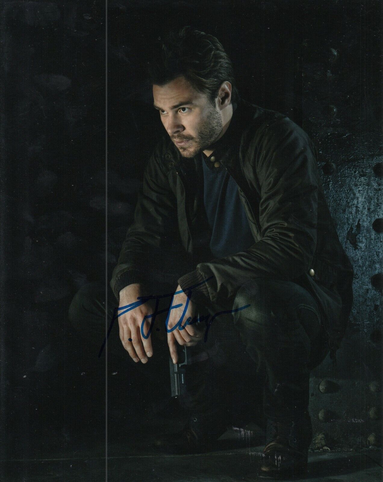 PATRICK JOHN FLUEGER signed (CHICAGO P.D.) TV 8X10 Photo Poster painting *Adam Ruzek* W/COA #6