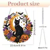 Autumn Halloween DIY Diamond Painting Acrylic Special Shape Pendant Hanging Kit