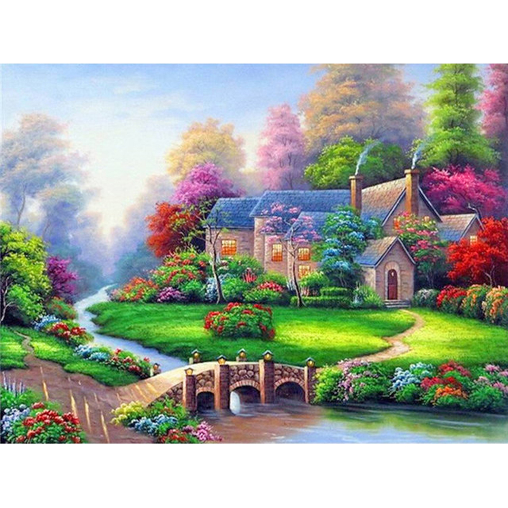 

Beautiful Countryside - Round Drill Diamond Painting - 30*40CM, 501 Original
