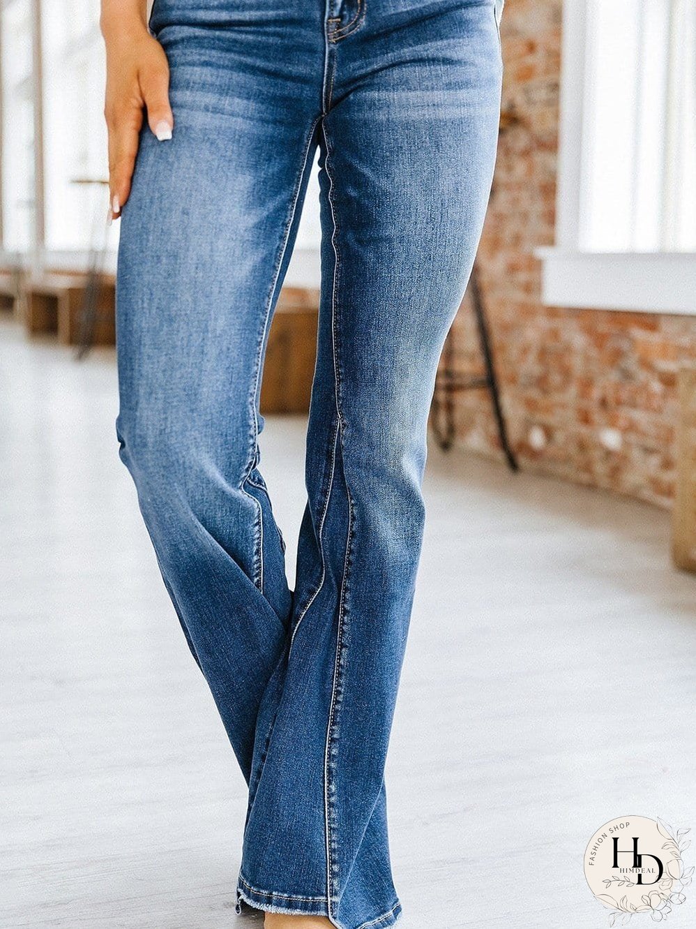 Vintage Inspired Flared Jeans