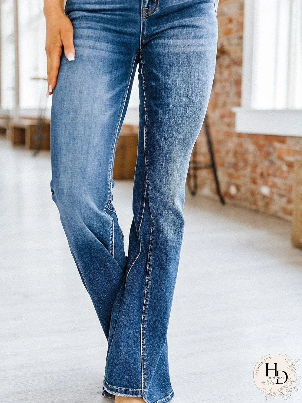 Vintage Inspired Flared Jeans