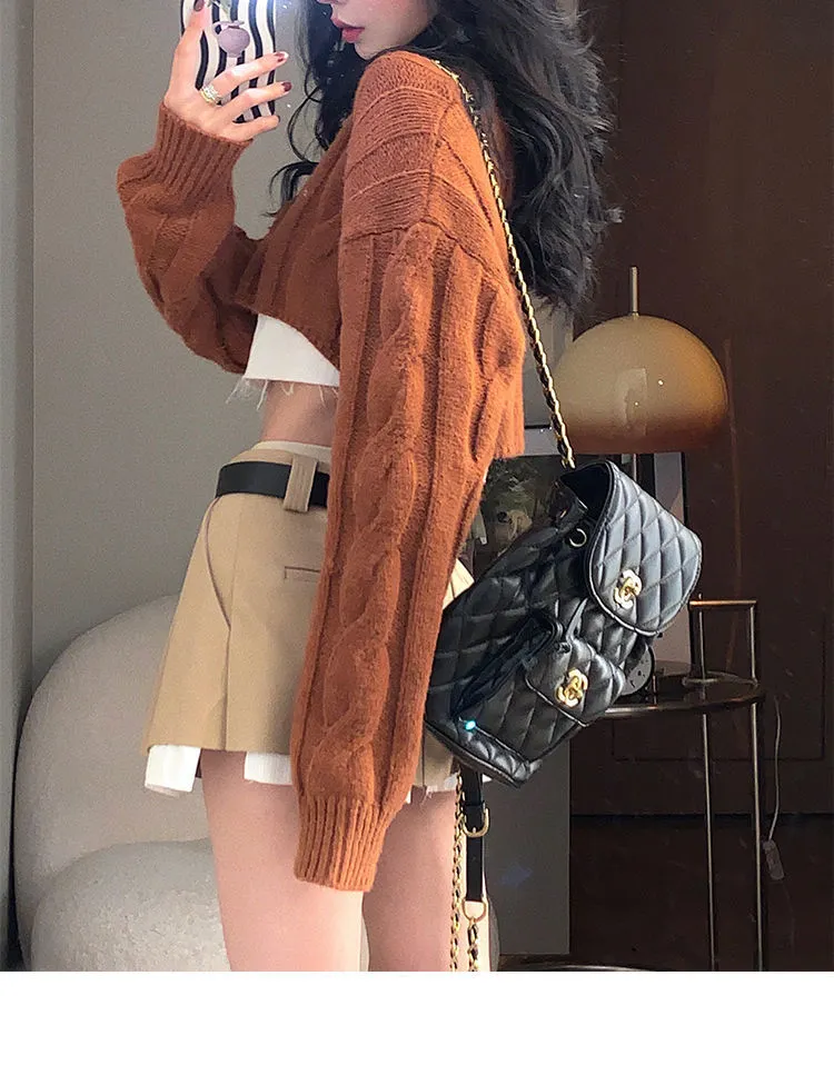 Fake two mini pants skirts