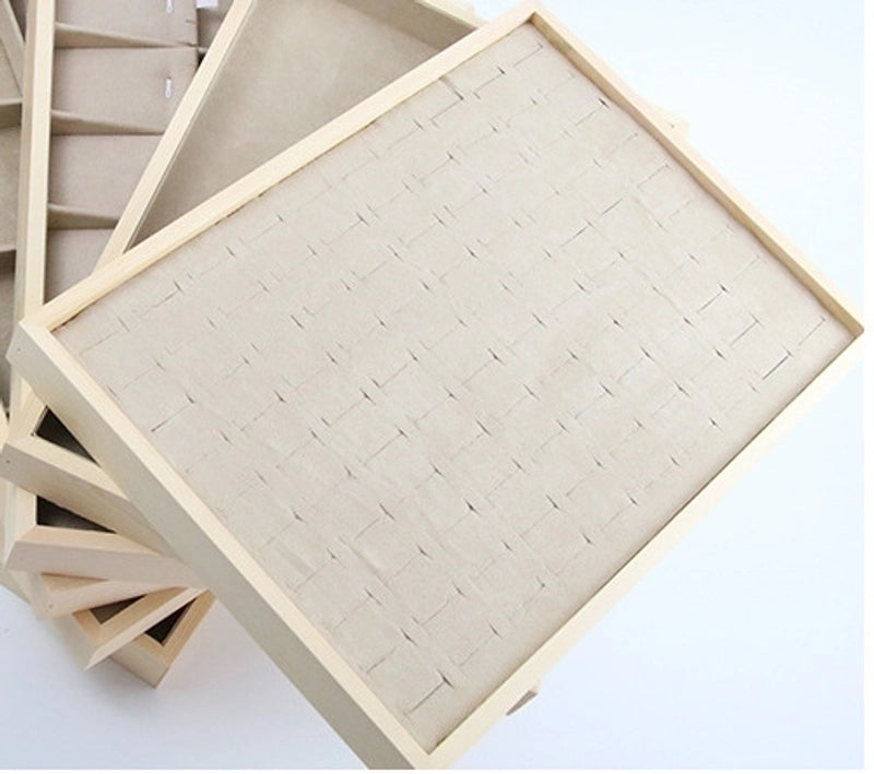 New Products In Stock Log Jewelry Display Tray Fashion Ring Necklace Brace Lace Bracelet Pendant Stand Jewelry Rack Props