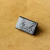 Handcrafted natural ebony men's kerosene lighter made from a single piece of wood