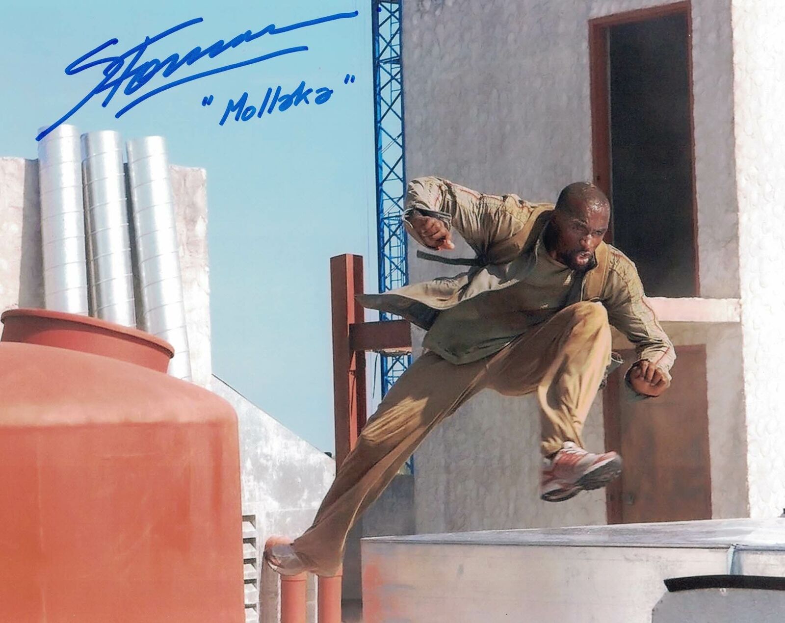 SEBASTIEN FOUCAN - Mollaka in Casino Royale hand signed Photo Poster painting