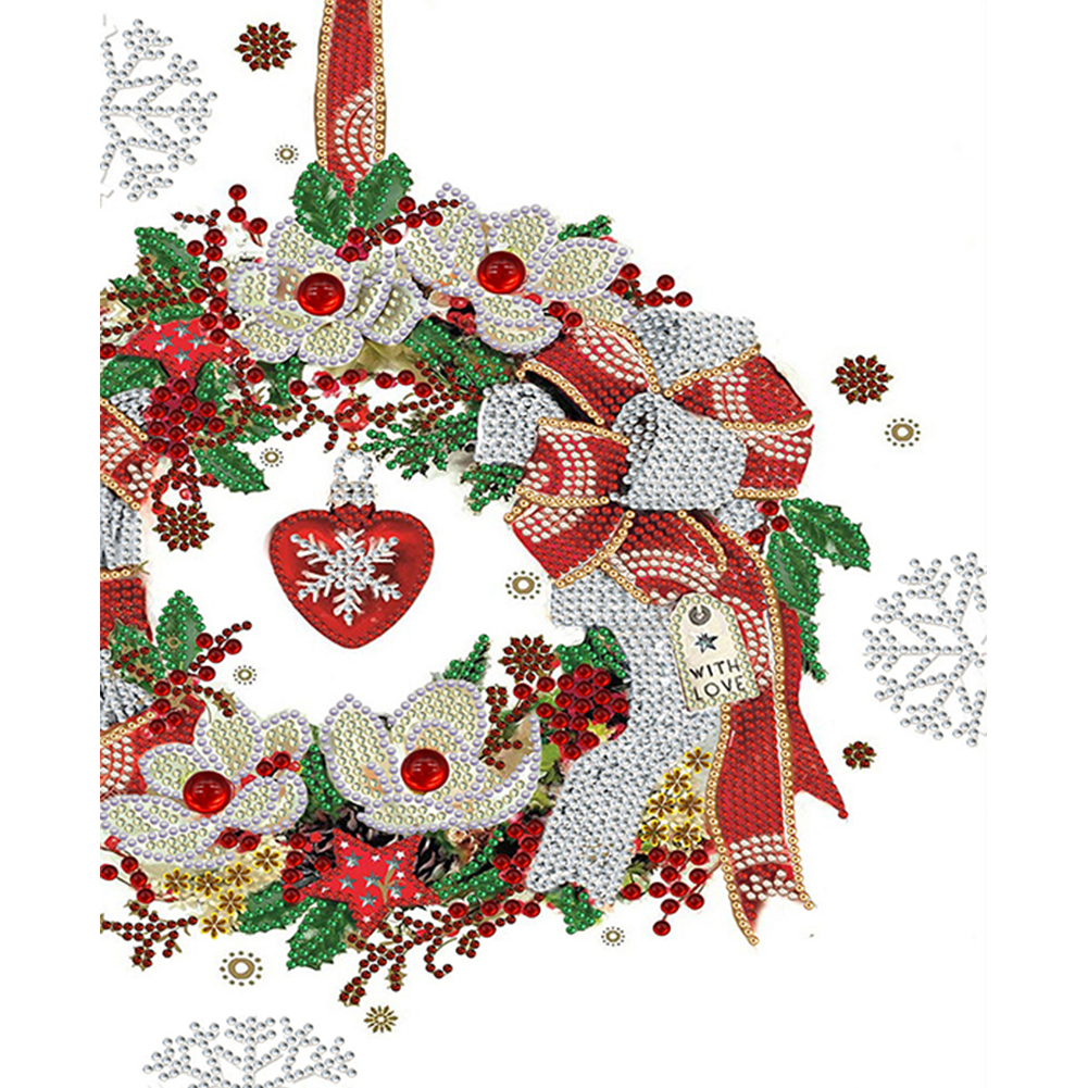 

Christmas Atmosphere - Special Shaped Diamond Painting - 30*40CM, 501 Original