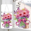 Diamond Painting Acrylic Vase Hanging Pendant