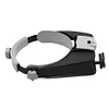 Hands Free Magnifier Adjustable Headband Lluminated Magnifier for Reading Repair