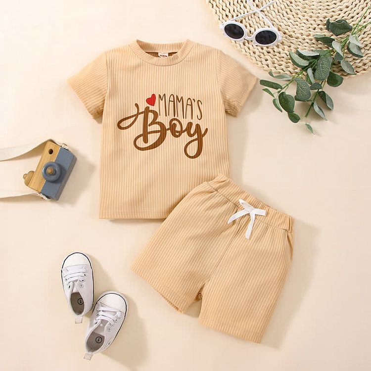 MAMA'S BOY Toddler 2 Pieces Set