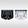 Men's High-End Loose A Luo Pants Ice Silk Breathable Home High-Slit Boxer Shorts