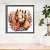 (40*40cm)Horse - Full Round Drill Diamond Painting