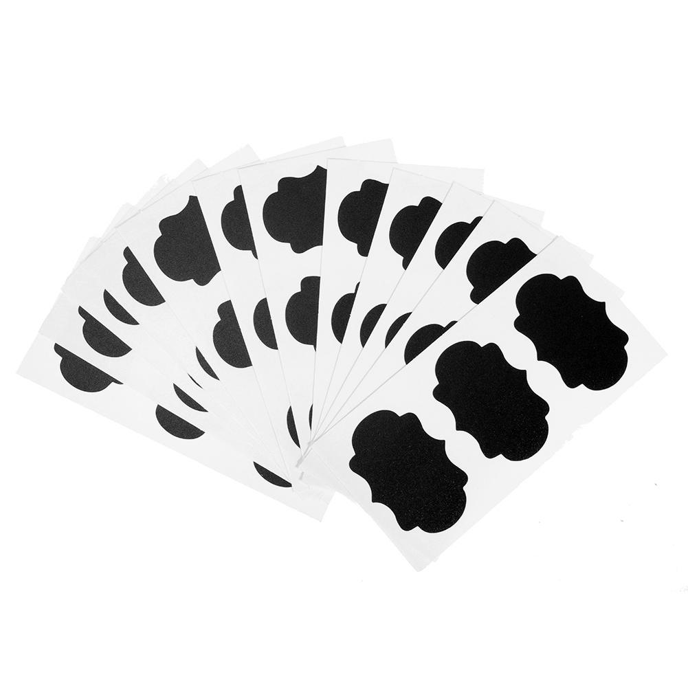 

36Pcs Black Decals Wall Chalkboard Sticker Labels For Canisters Kitchen Jar, 501 Original