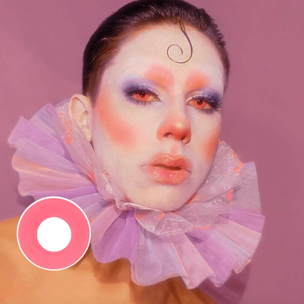 Powdery Violet Block Crazy Contact Lenses