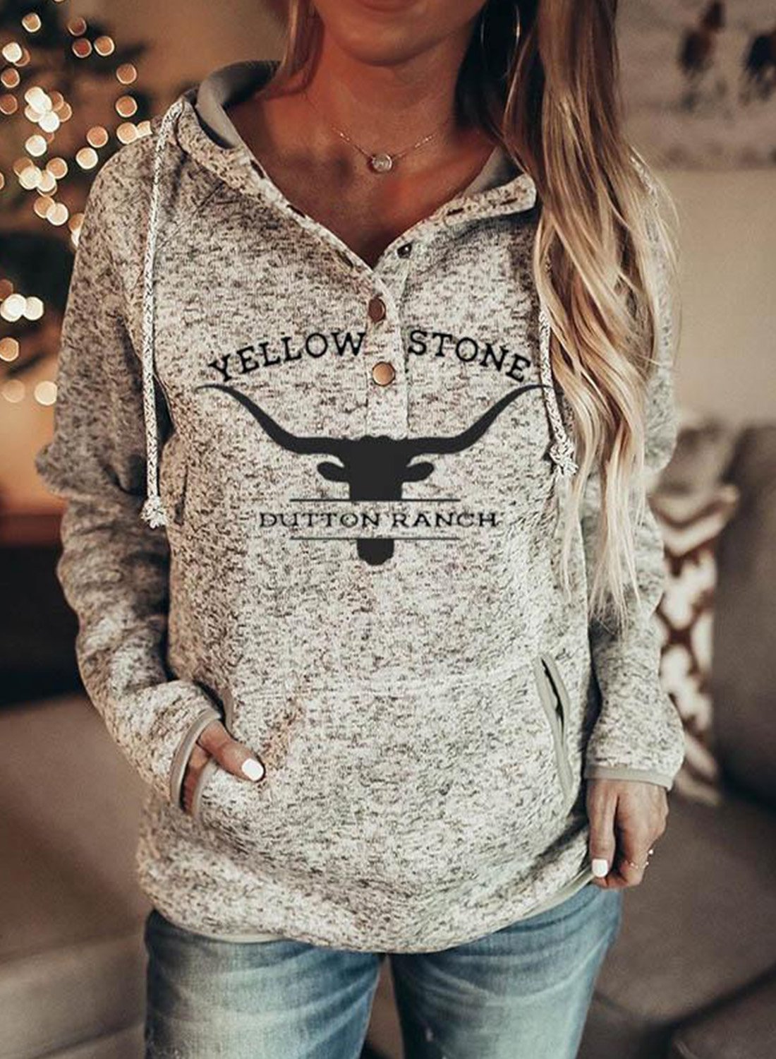 Women's Yellowstone Dutton Ranch Sweatshirt Yellowstone Film and