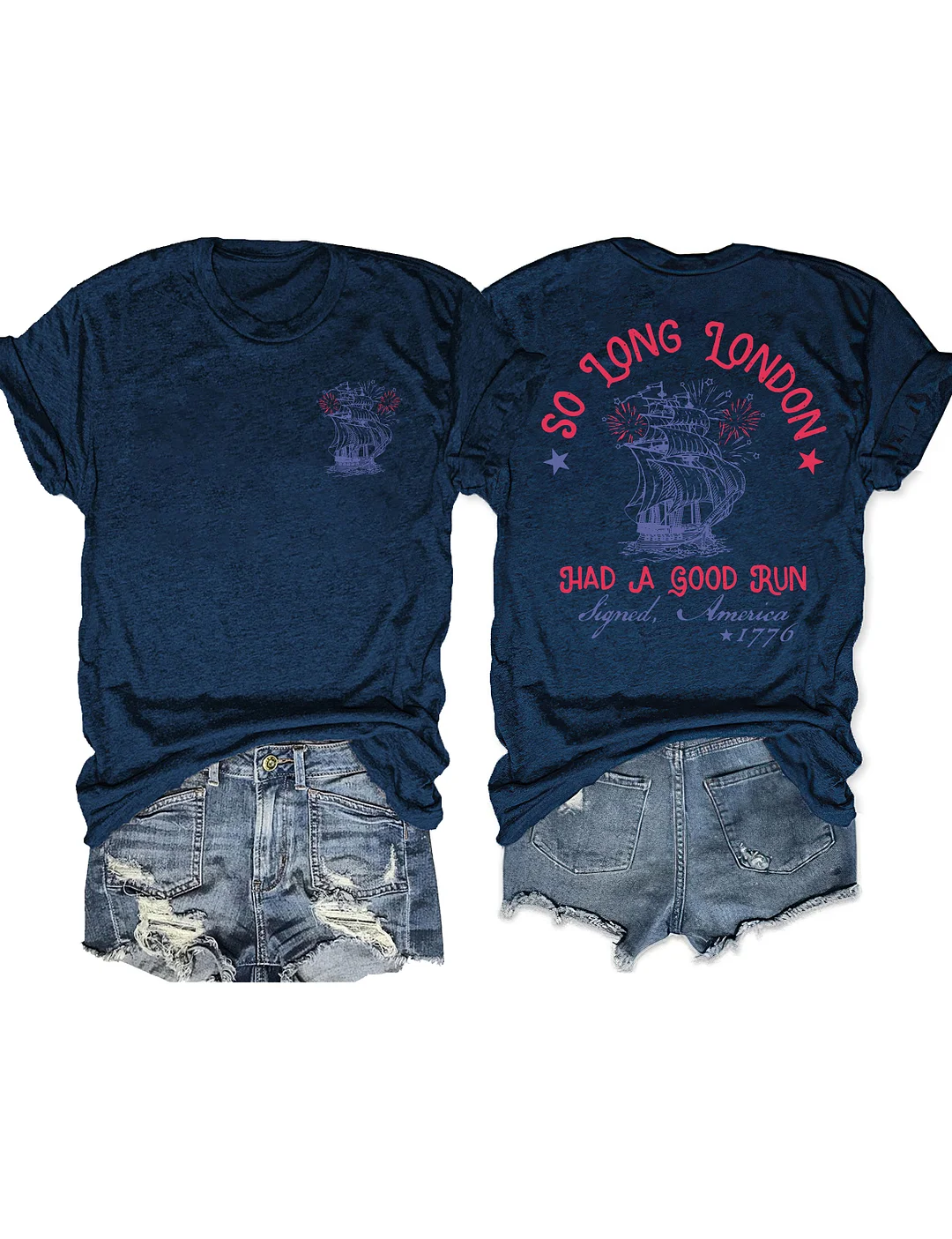 So Long London Had A Good Run Funny 4th Of July T-shirt