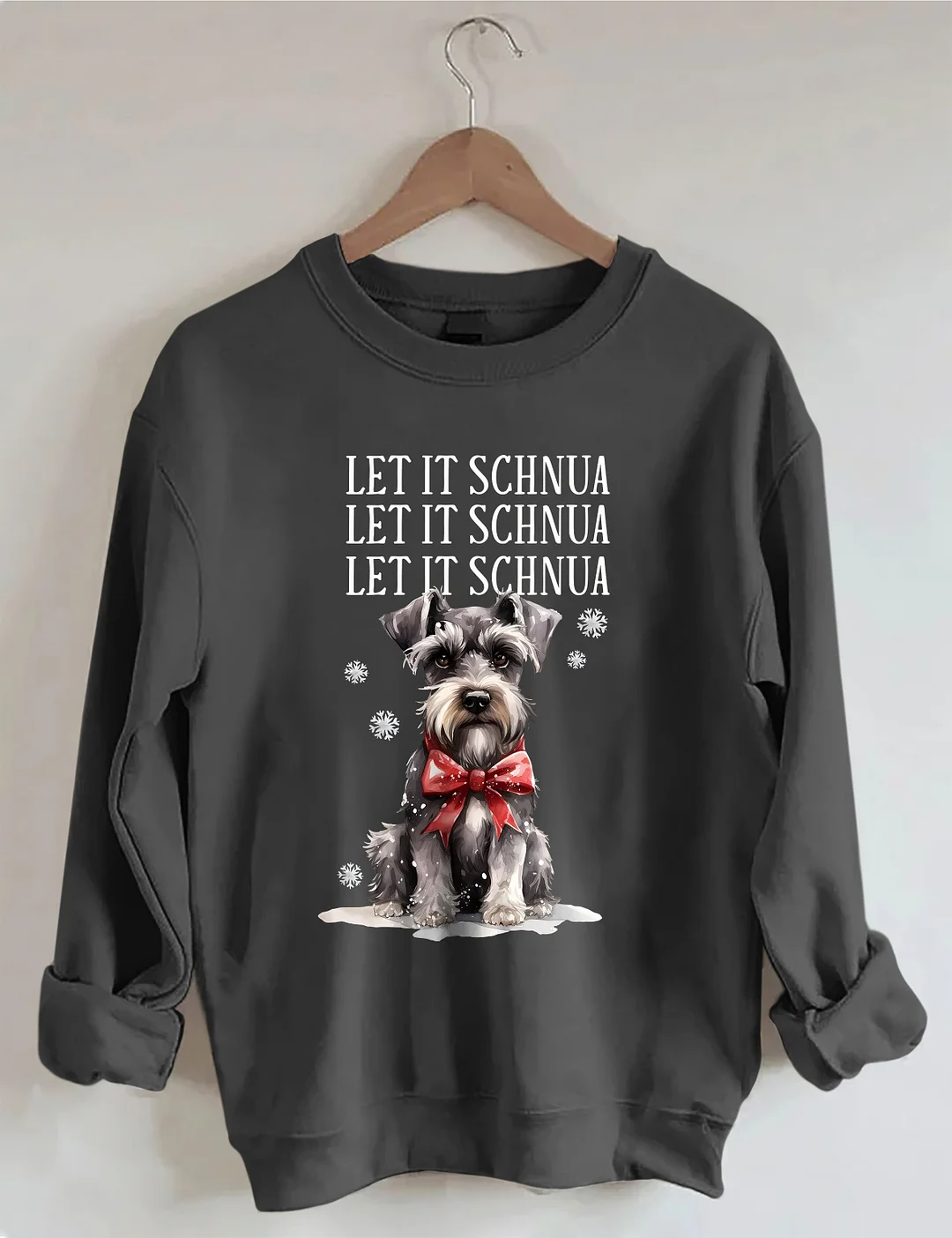 Schnauzer Christmas Sweatshirt