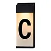 Solar Lighted House Numbers Luminous Outside Address Sign Smart Sensor Automatic LED Illumination Lamp Auto On/Off Villa Courtyard Number Plate Light Outdoor Doorplate Number Indicator