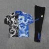 Real Madrid 25-26 1/4 Zip Tracksuit Black & Blue Special Edition Chandal