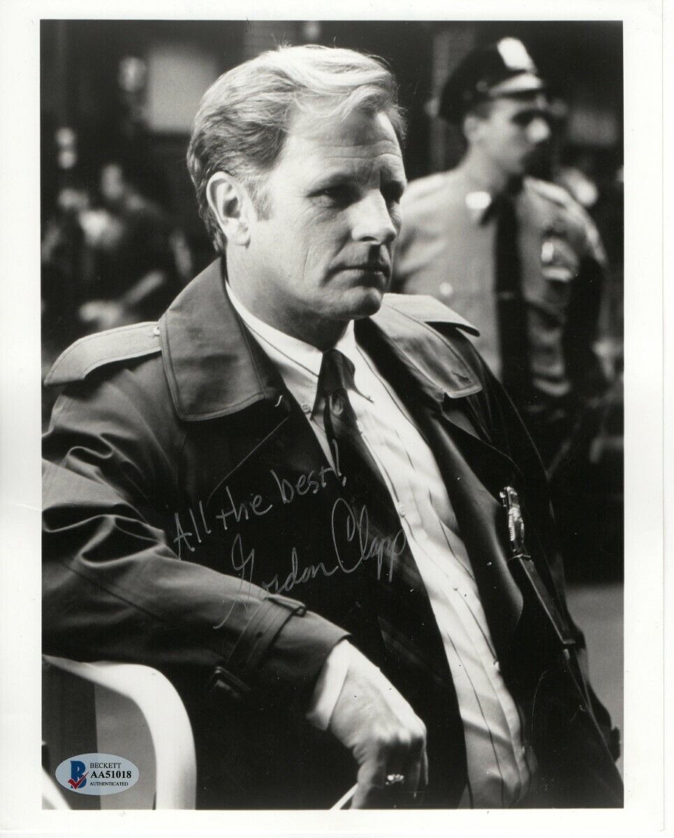 Gordon Clapp Signed Autographed 8X10 Photo Poster painting NYPD Blue B/W BAS AA51018