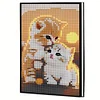 Katze Kristall Notizblock Skizzenbuch - 5d DIY Handwerk Notizbuch