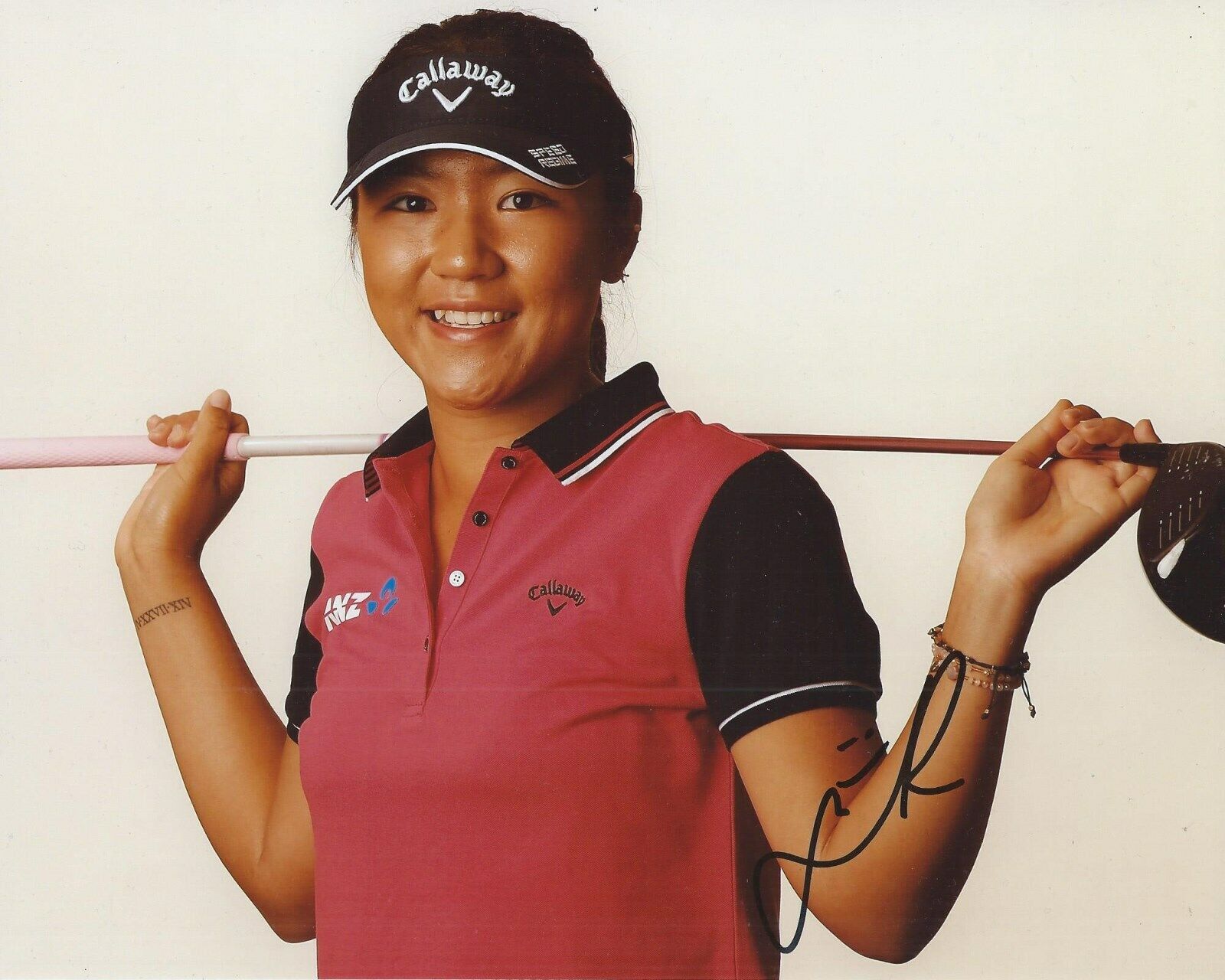 Lydia Ko Signed 8×10 Photo Poster painting LPGA Autographed COA B