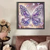 Purple Butterfly-Special Shaped Diamond Painting
