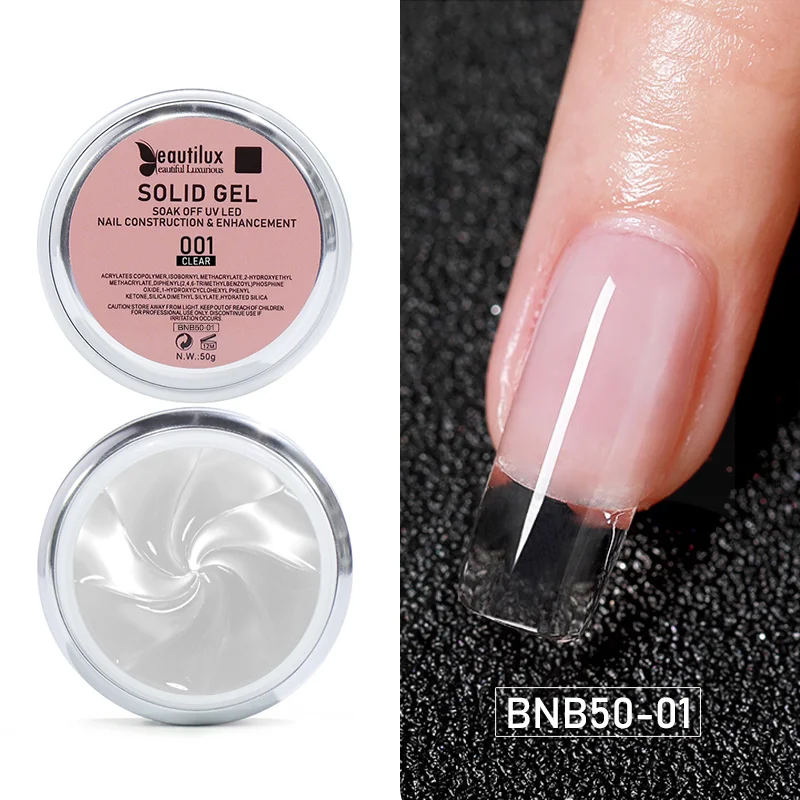 Solid Builder Nail Gel 50g丨BNB-01~08