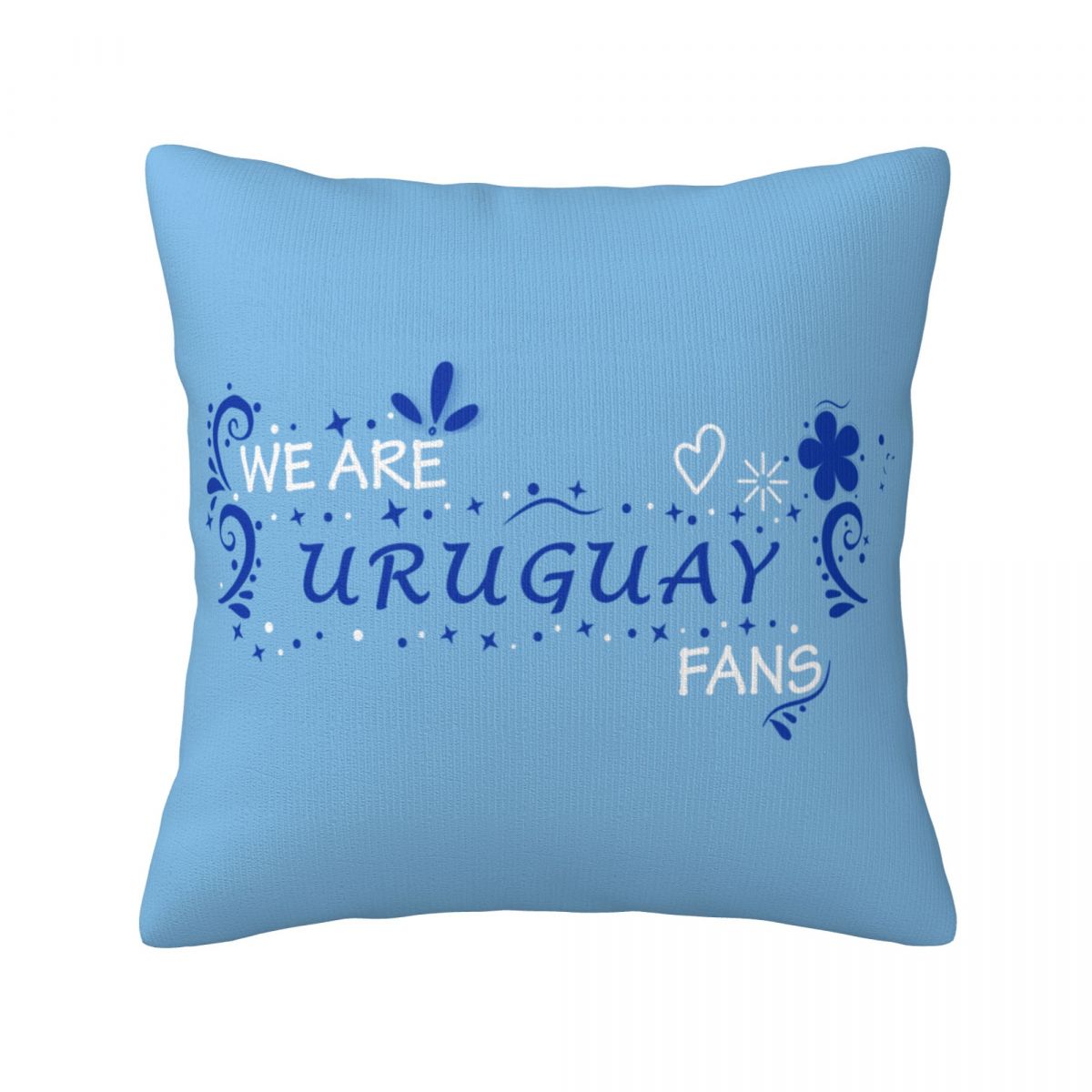 We Are Uruguay Fans Throw Pillows 18 x 18 inch