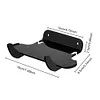 Speaker Wall Mount Acrylic Floating Shelf for Beats Pill 2024 Portable Speaker