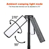 3000mAh Telescopic Camping Light Rechargable Flashlight for Camping Hiking
